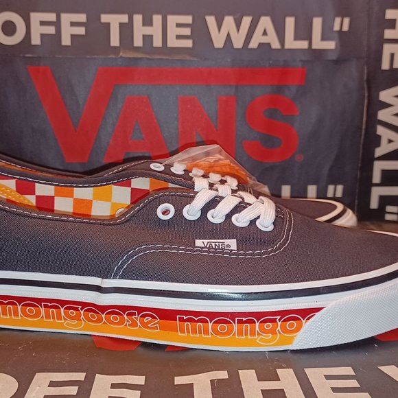 VANS Men's 5.5/Women's 7 Authentic 44 DX Our Legends Mongoose Black/Orange - Picture 8 of 12